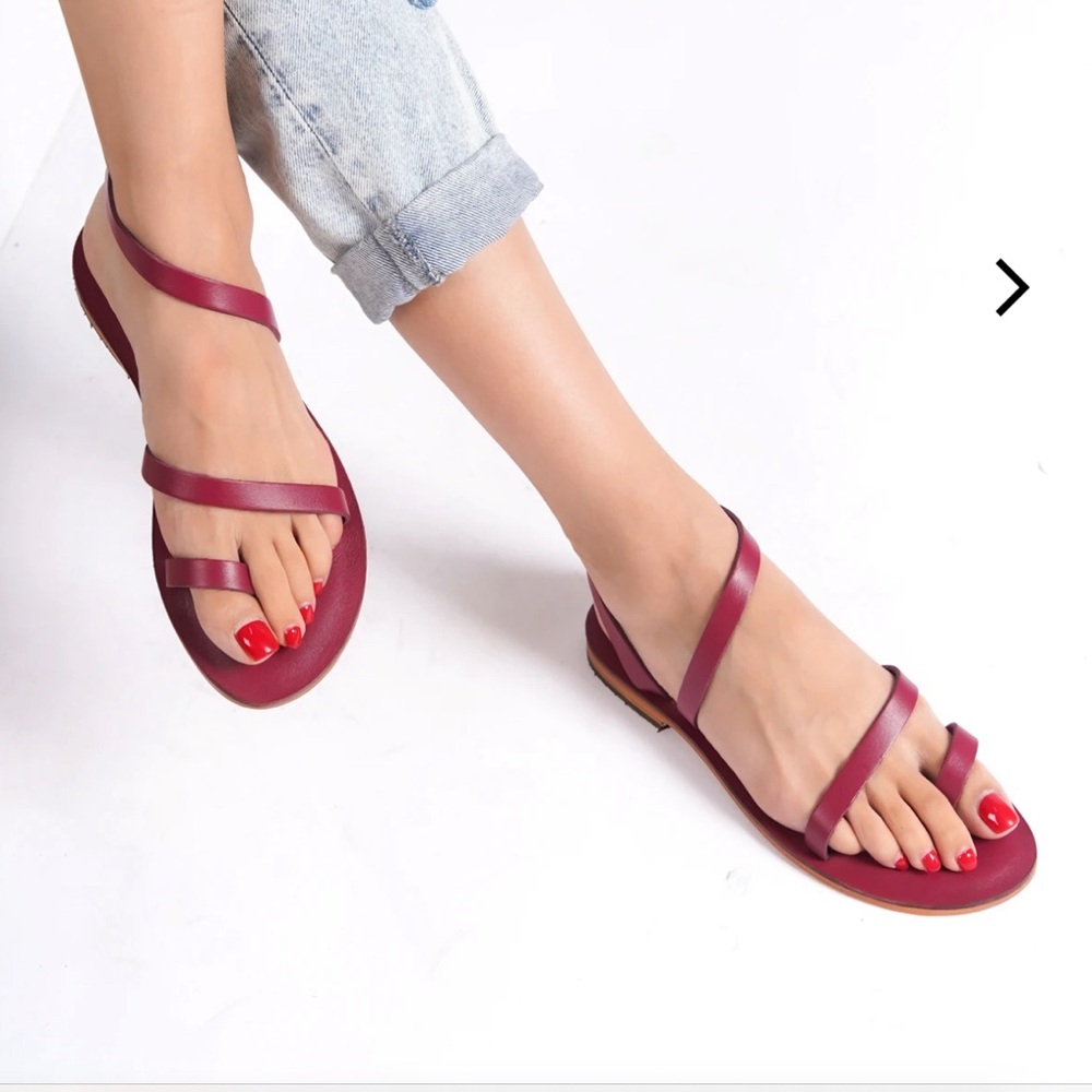 Daphne Handmade Leather Sandals